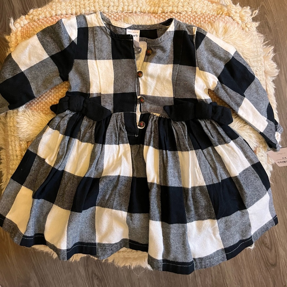 Baby girl plaid dress